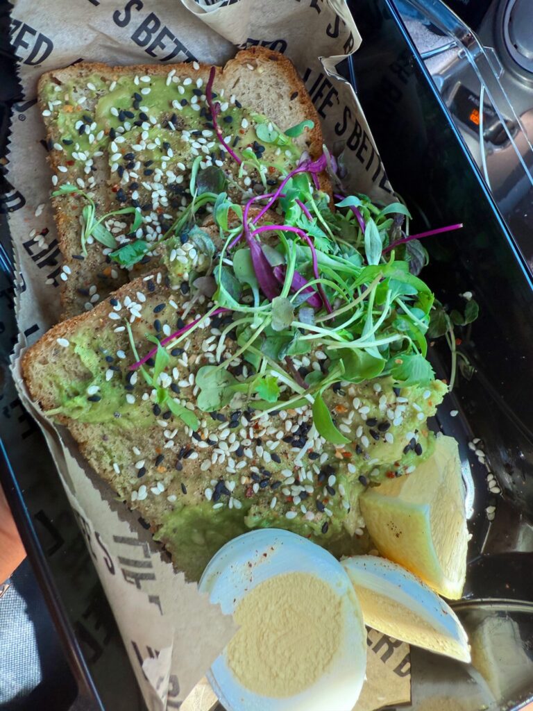 healthy toast