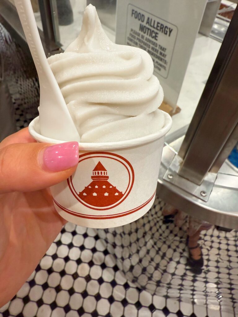 soft serve ice cream